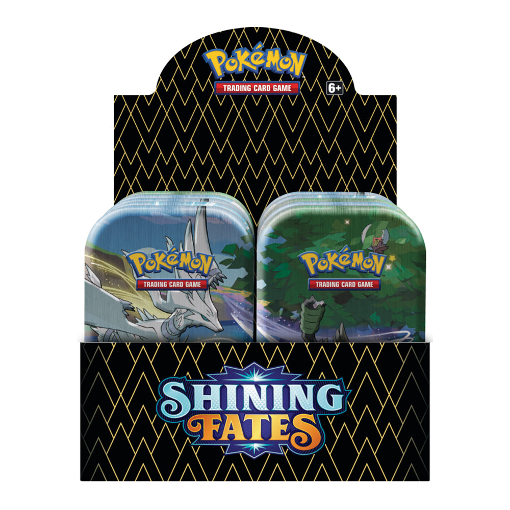 Pokémon TCG: Shining Fates Mini Tin - Sealed Case - Set of 10