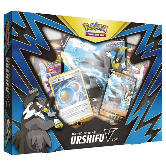 Pokémon TCG: Rapid Strike Urshifu V Collection Box