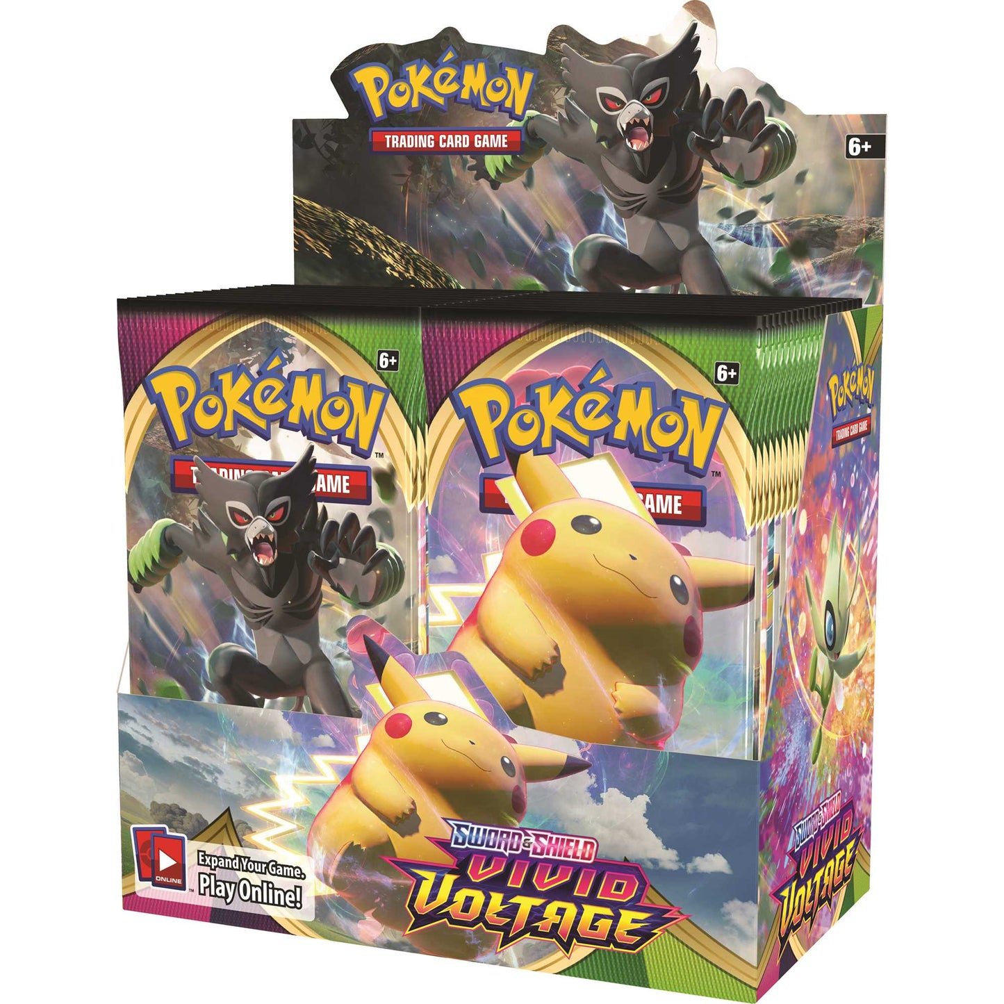 pokemon sword and shield vivid voltage swsh4 booster box 